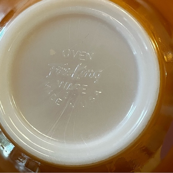 Lot of Fire King Anchor Hocking Peach Lustre Laurel Pattern Dishes - Picture 8 of 10